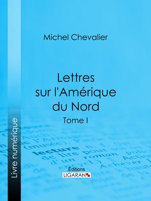 cover image of Lettres sur l'Amérique du Nord